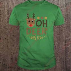 christmas oh deer simply southern shirt, kids family christmas shirts  wear love, share beauty