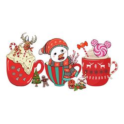 Santa Christmas Png, Coffee Latte Png, Christmas Coffee Png, Coffee Lattee Png, Christmas Latte Png, Coffee Drink Png
