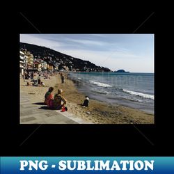 Liguria landscape photography - PNG Sublimation Digital Download - Fashionable and Fearless