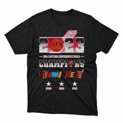 nba 2023 eastern conference finals champions miami heat tee shirt, hoodie