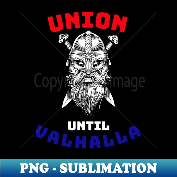 Viking Union Until Valhalla RWB - PNG Transparent Sublimatio - Inspire ...