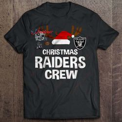 christmas raiders crew t-shirt, funny christmas shirts wear love, share beauty