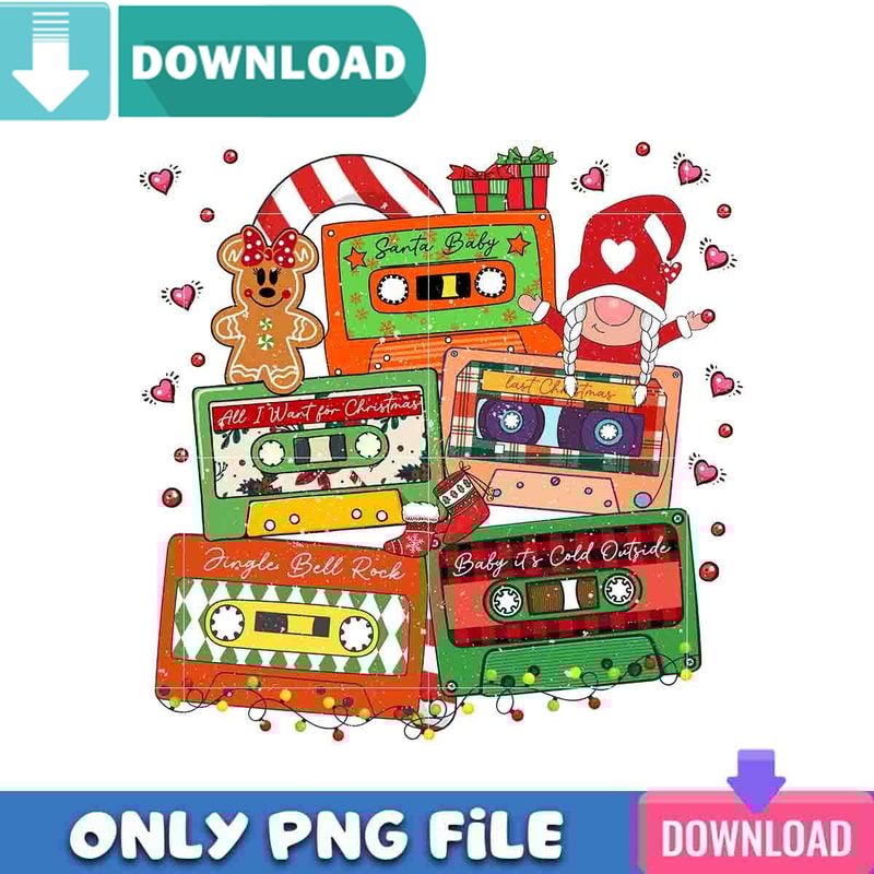 Cookie Cassette PNG Best Files Sublimation Design Download.jpg