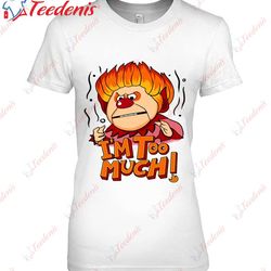 heat miser the year without a santa claus christmas movies classic shirt, long sleeve kids christmas shirts family  wear