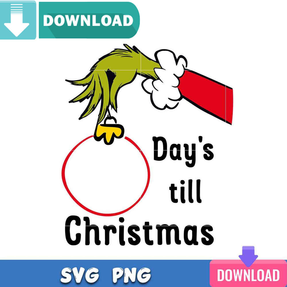 Day Till Christmas SVG Best Files for Cricut Svgtrending.jpg