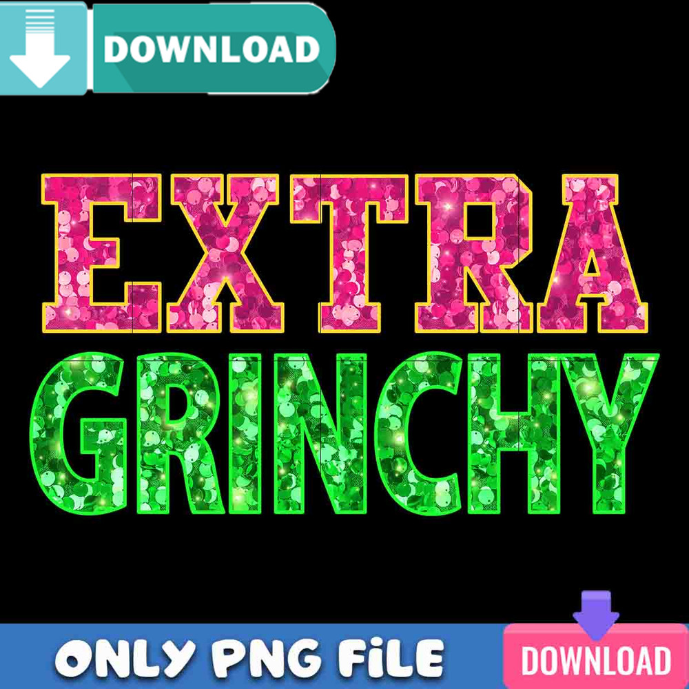 Extra Grinchy Twinkle Pink Png Best Files Design Download.jpg