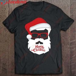 Hipster Santa Claus - Merry Christmas Shirt, Christmas Shirt Designs  Wear Love, Share Beauty