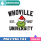 Whoville Grinch University PNG Perfect Sublimation Design Download.jpg