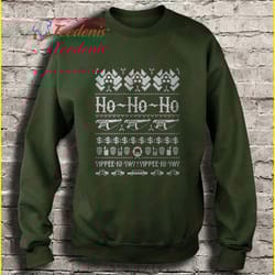 ho ho ho ugly christmas sweater t-shirt, funny christmas shirts family cheap wear love, share beauty