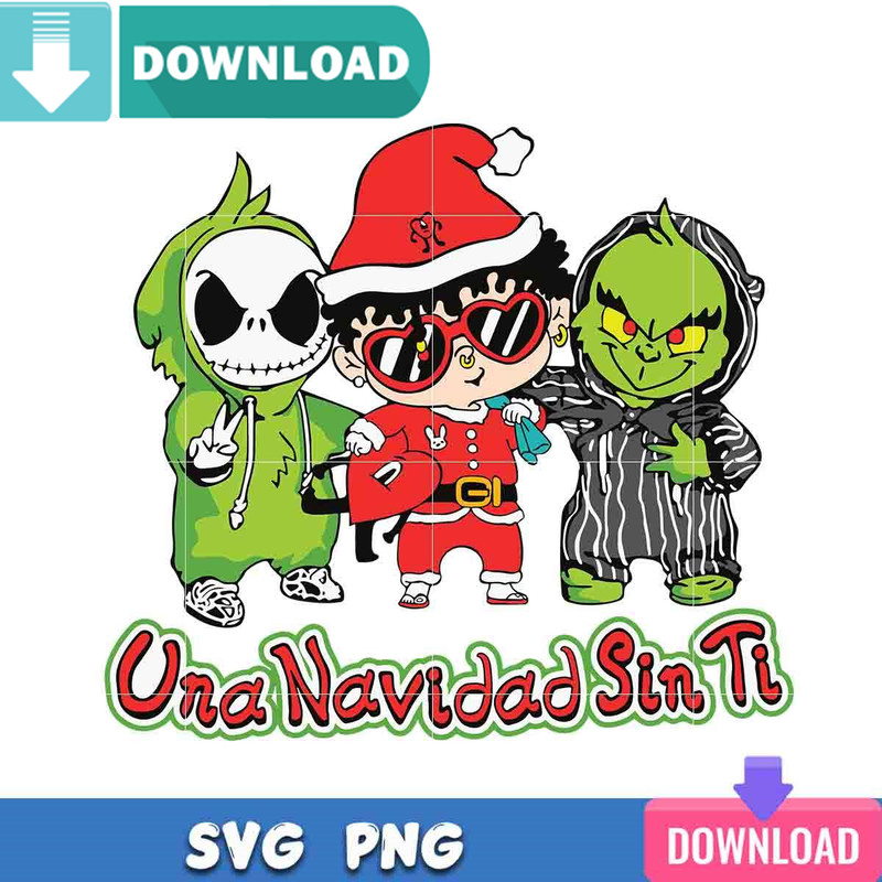 Una Navidad Sin Ti SVG Best Files for Cricut Svgtrending.jpg