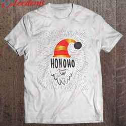 hohoho unique christmas santa tshirt t-shirt, family christmas t-shirts wear love, share beauty