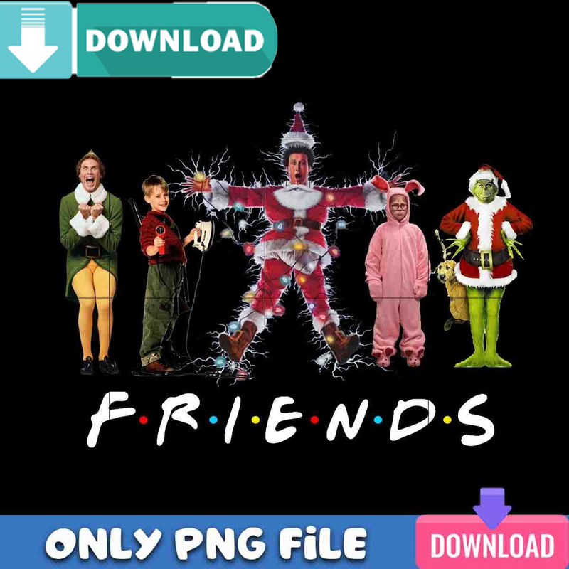 Friends Christmas Movies New Png Best Files Design Download.jpg