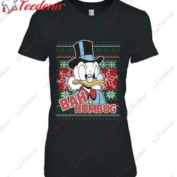 christmas scrooge mcduck bah humbug t-shirt, christmas shirt ideas  wear love, share beauty