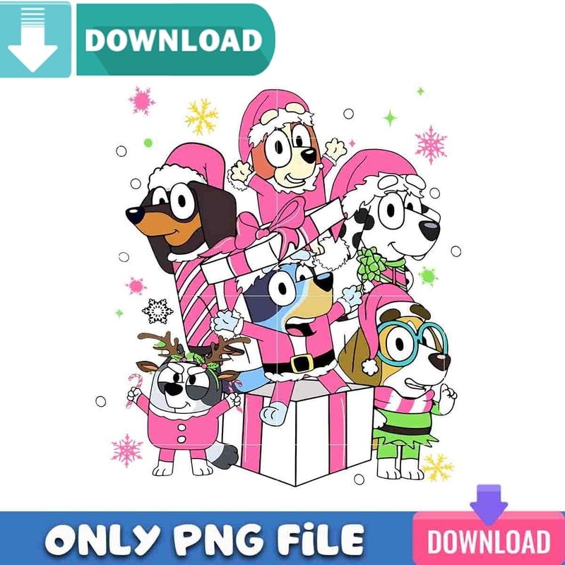 Pink Bluey Gifts PNG Perfect Sublimation Design Download.jpg