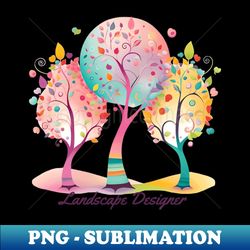 Landscape Designer and Trees - Elegant Sublimation PNG Download - Bold & Eye-catching
