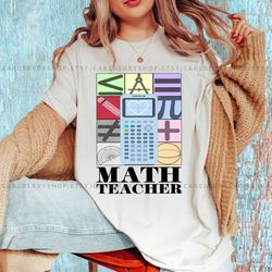 math teacher gift, back to school gift, funny math shirt , teacher tee, teacher era shirt , back to school