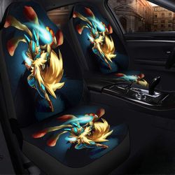 mega lucario pokemon seat covers