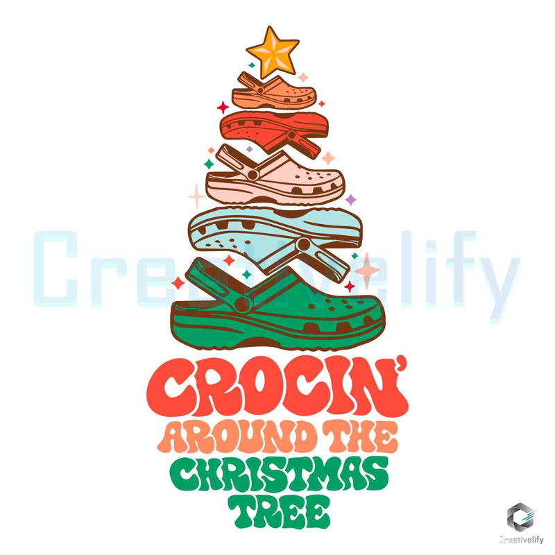 Crocin Around The Christmas Tree SVG Merry Xmas File.jpg
