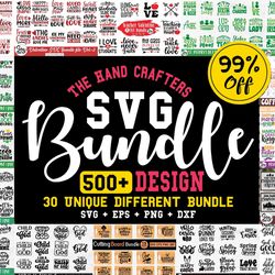 the hand crafters svg mega bundle,