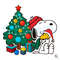 Funny Snoopy Xmas PNG Peanuts Christmas Tree File.jpg