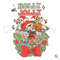 Holly Jolly Santa Mickey Friends PNG Xmas Wreath File.jpg