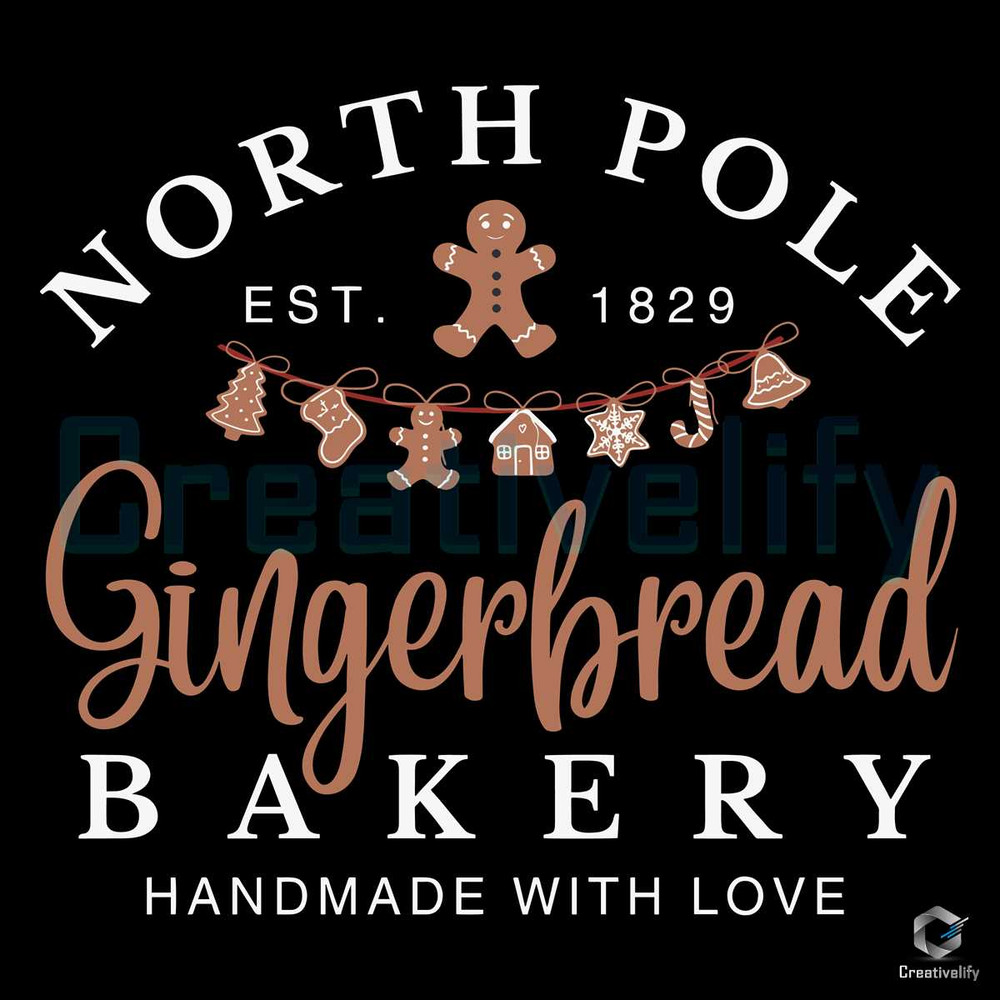 North Pole Gingerbread SVG Xmas Cookies Cricut Files.jpg