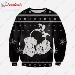 hunting ugly christmas sweater, funny christmas shirts for adults wear love, share beauty