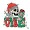 Skeleton Christmas Vibes SVG Coffee Lover File Download.jpg