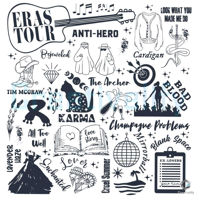 Taylor Swiftie Merch SVG The Eras Tour Anti Hero File Download.jpg