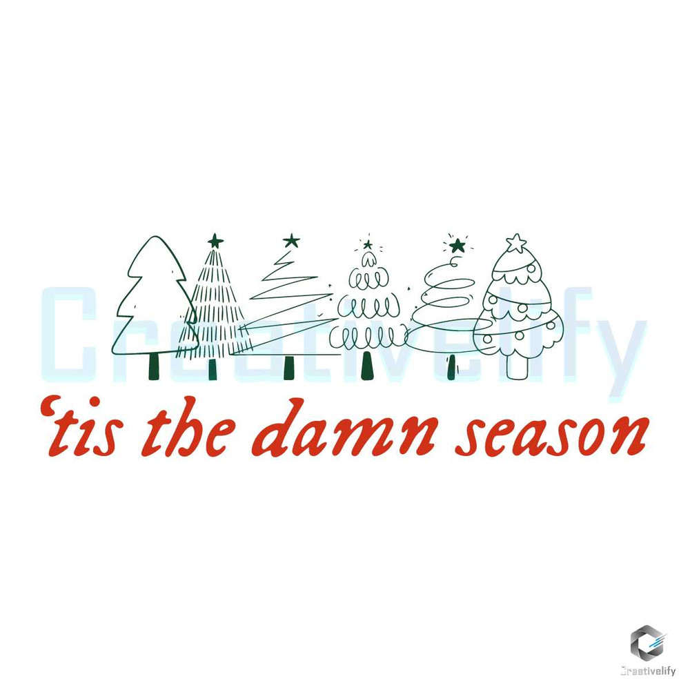 Tis the Damn Season SVG Swift Christmas File Download.jpg