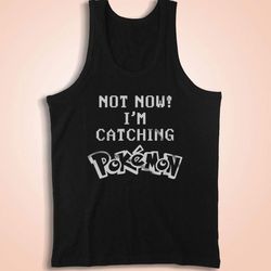catching pokemon go hunt mens gamer mystic instinct valor gift men&8217s tank top