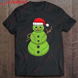 christmas snowman shirt tennis ball sport boy girl gift shirt, men christmas shirts family  wear love, share beauty