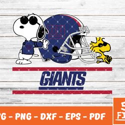 New York Giants Snoopy Nfl Svg , Snoopy  NfL Svg, Team Nfl Svg 24