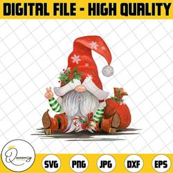 christmas gnome png clipart christmas gnome, instant download digital commercial clipart