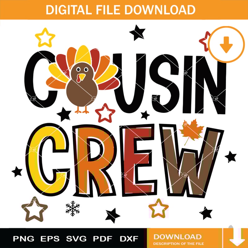 Thanksgiving Cousin Svg, Cousin Crew Svg, Kids Fall Svg.jpg