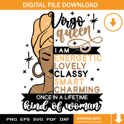 virgo svg, birthday queen svg, afro girl zodiac svg