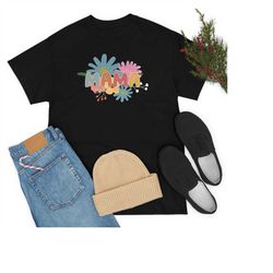 retro floral mama t-shirt, mom shirt for mom for mother's day, mama t-shirt, shirt for mom for mother's day, mama t-shir