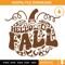 Hello Fall SVG, Fall Vibes SVG, Leopard Pumpkin SVG.jpg