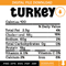 Turkey Nutrition Fact SVG, Thanksgiving SVG, Turkey SVG.jpg