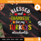 Blessed And Thankful Turkeys SVG PNG EPS DXF Silhouette Cut Files.jpg