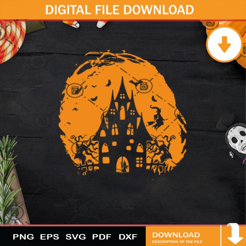 Halloween SVG, Halloween Horror SVG, Happy Halloween SVG EPS DXF PNG Cricut File Instant Download.jpg