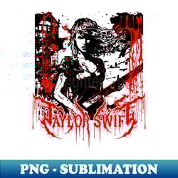 taylor swift black metal - aesthetic sublimation digital file - create with confidence