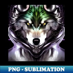 alpha wolf - digital sublimation download file - defying the norms