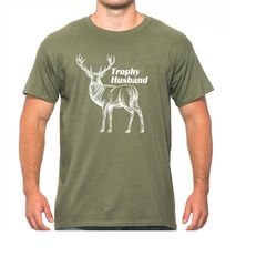 deer hunting shirt, hunter shirt funny, men's funny shirt, funny shirts for men, trophy husband, wedding gifts, gifts fo