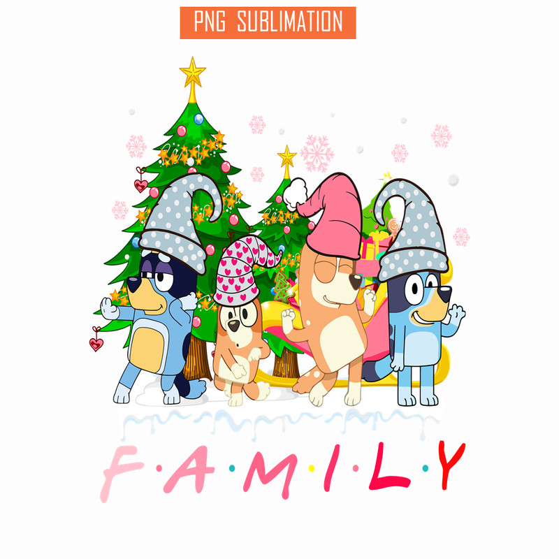CRM13112305-Bluey Character PNG, Santa Claus Bluey PNG, Christmas Night PNG.png