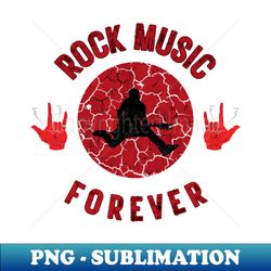 Rock Music Guitar Player - Premium Sublimation Digital Download - Revolutionize Your Designs