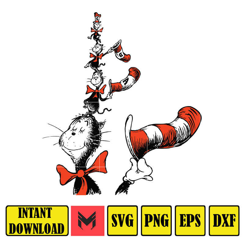 Dr Seuss Svg, Cat In The Hat SVG, Dr Seuss Hat SVG, Green Eggs And Ham Svg, Dr Seuss for Teachers Svg (167).jpg