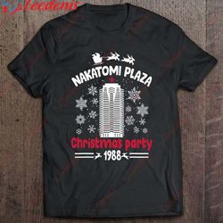funny-nakatomi-plaza christmas party xmas gifts fun holiday t-shirt, christmas family t shirt ideas  wear love, share be