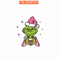 CRM13112337-Grinch Heart Sign PNG, Pink Christmas PNG, Christmas In Love PNG.png