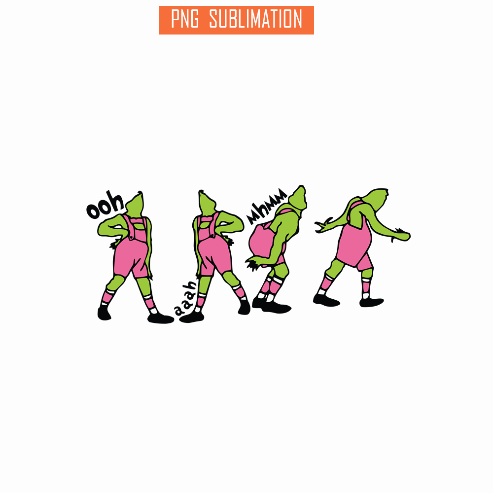 CRM13112338-Grinch Weirdo PNG, Funny Grinch PNG, Pink Christmas PNG.png